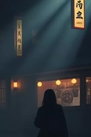 《雪落无声》雪夜木屋窗前亮着一盏灯